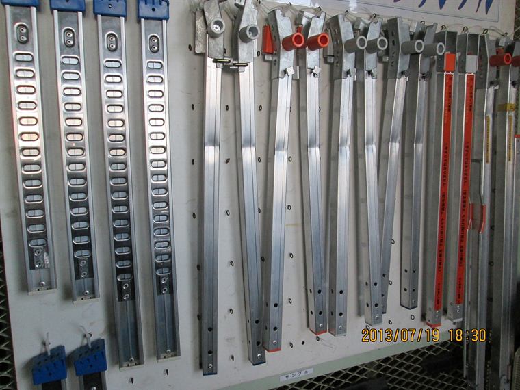 Fence tools on the bench